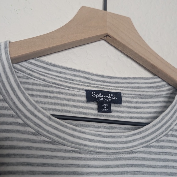 Splendid Striped Tee / M - Picture 4 of 7